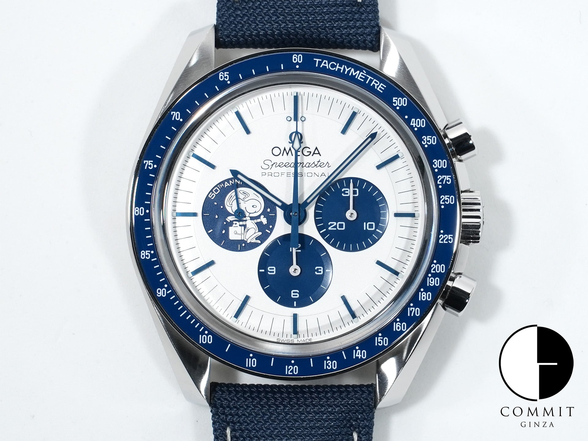 オメガ スピードマスター 記念モデル コーアクシャル マスター クロノメーター クロノグラフ 42MM Ref.310.32.42.50.02.001 ステンレススチール シルバー文字盤 未使用 pzuonqat