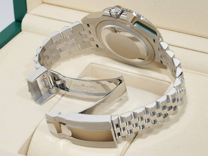 Rolex GMT-Master II Ref. 126710GRNR Stainless Steel Black Dial Jubilee Bracelet Unused yea2xtjj