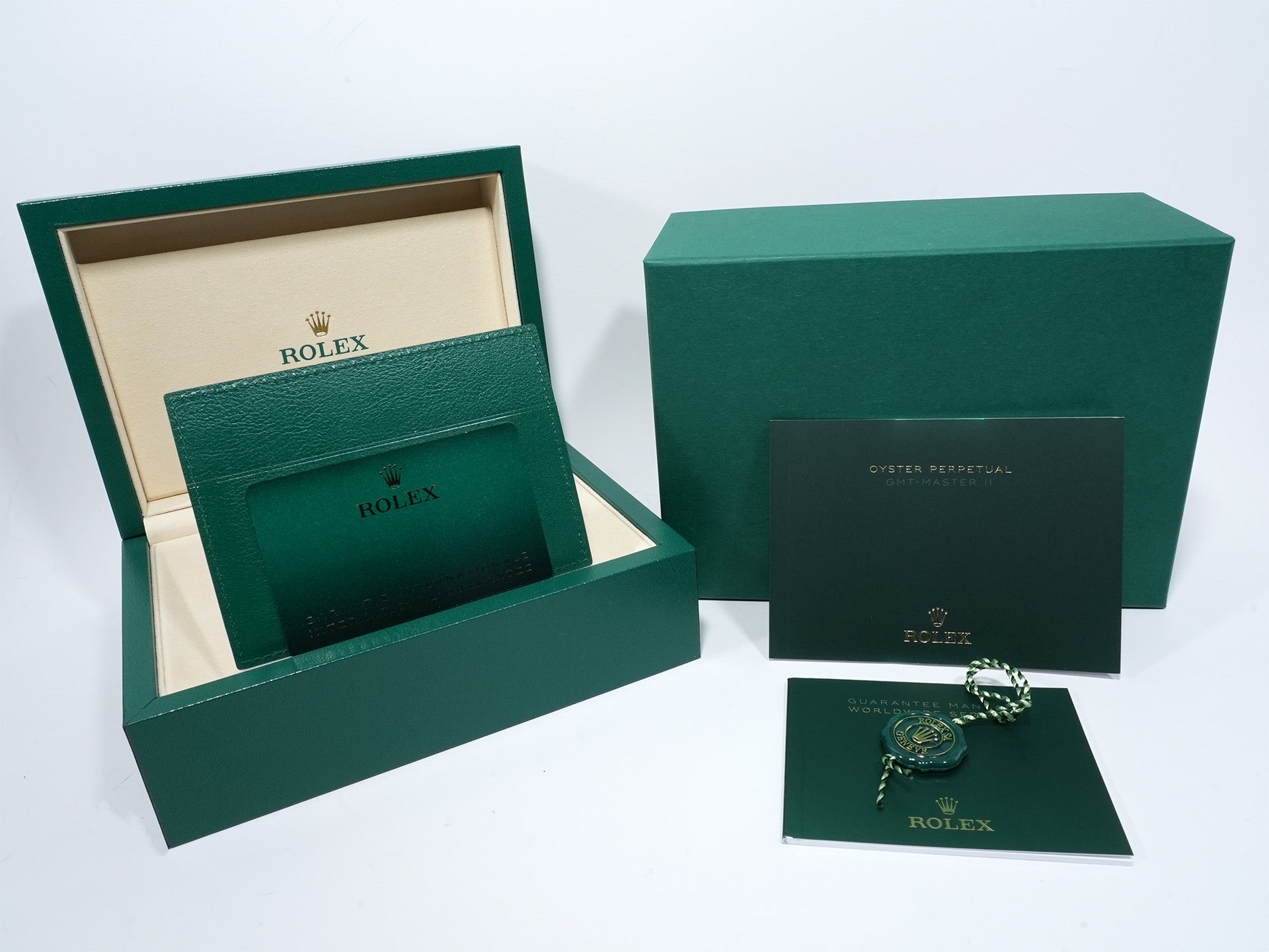 Rolex GMT-Master II Ref. 126710GRNR Stainless Steel Black Dial Jubilee Bracelet Unused yea2xtjj