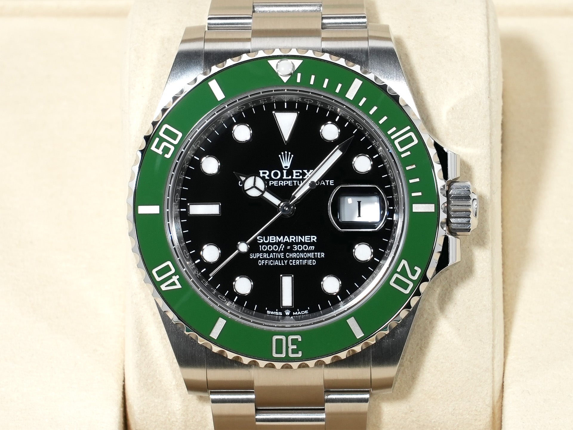 Rolex Submariner Date Ref. 126610LV Stainless Steel Black Dial Unused qzdg25vi