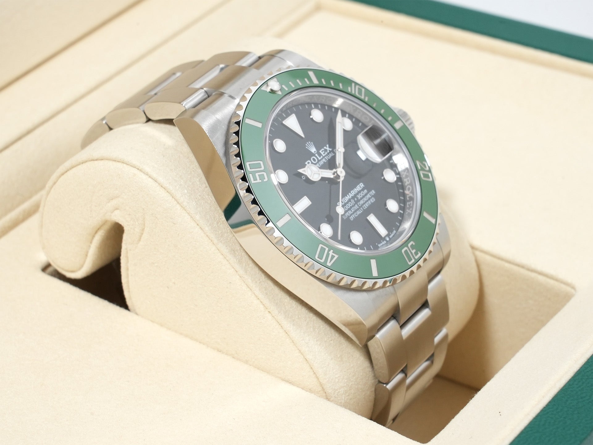 Rolex Submariner Date Ref. 126610LV Stainless Steel Black Dial Unused qzdg25vi