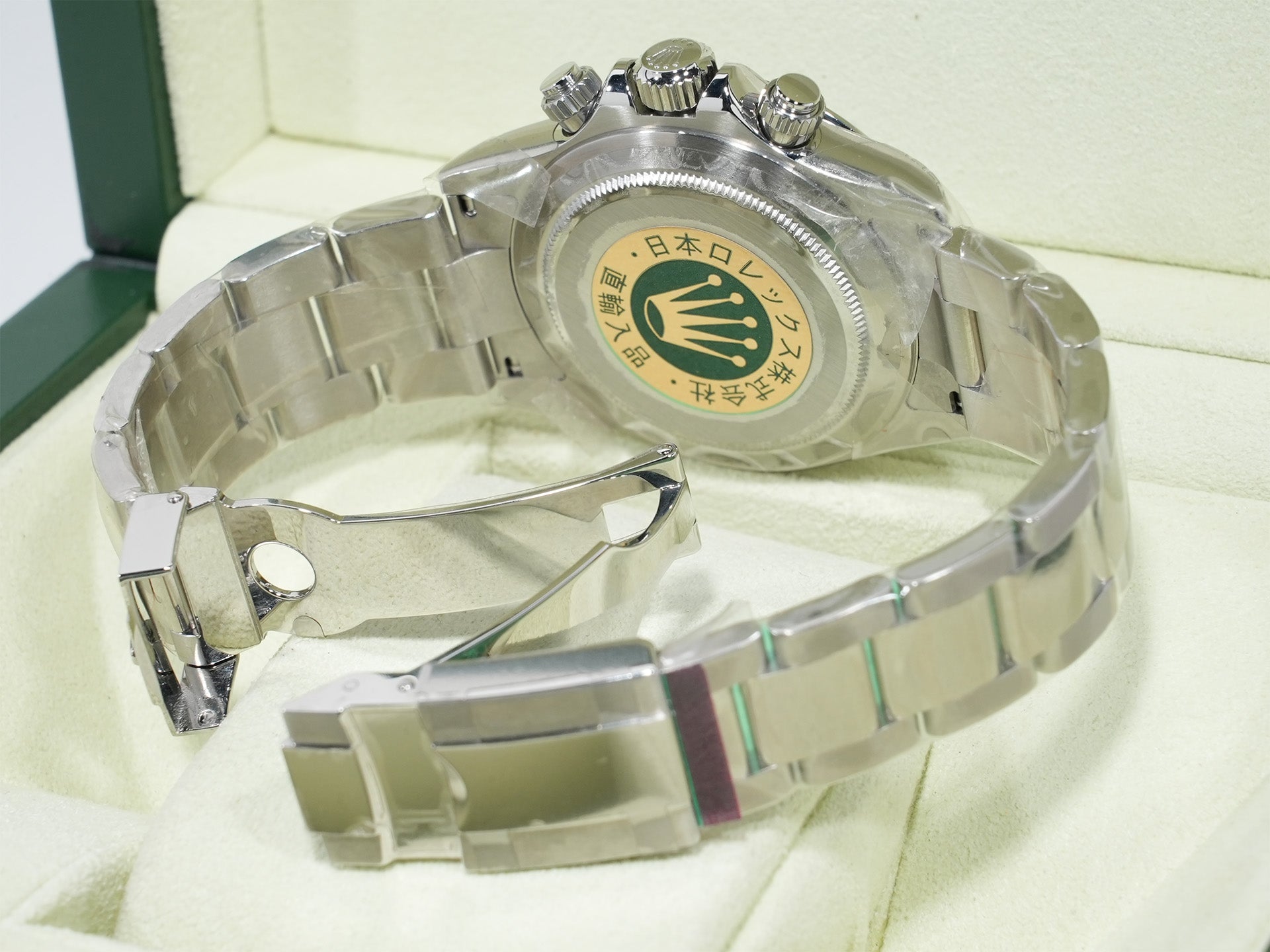 ロレックス デイトナ Ref.116520 ステンレススチール ブラック文字盤 未使用 79cx7cj4