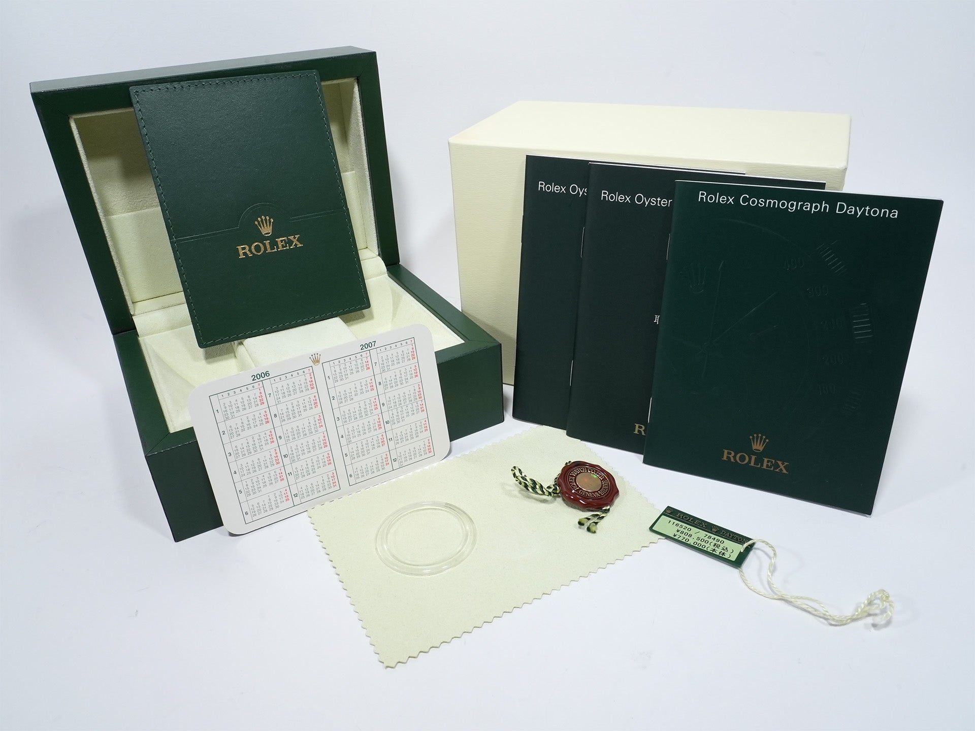 ロレックス デイトナ Ref.116520 ステンレススチール ブラック文字盤 未使用 79cx7cj4