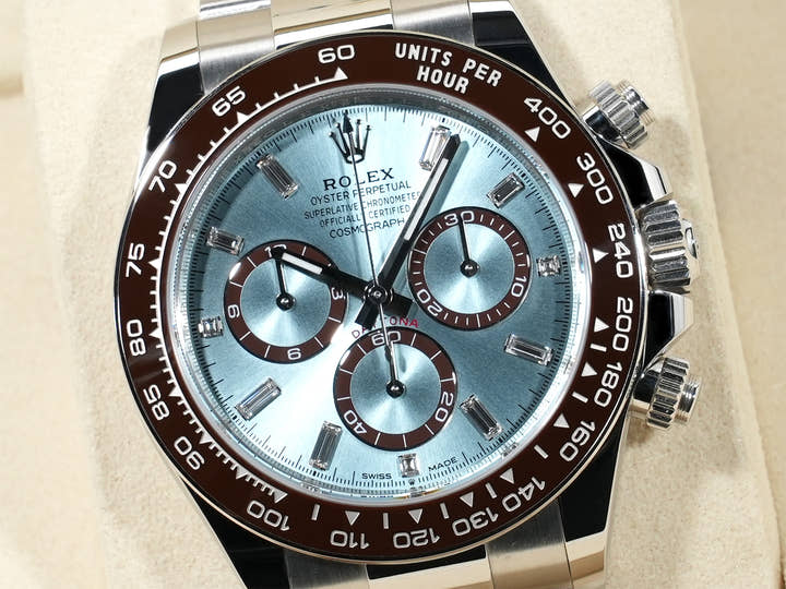 ロレックス デイトナ Ref.126506A プラチナ アイスブルーx11Pダイヤ文字盤 未使用 zp89jvuq