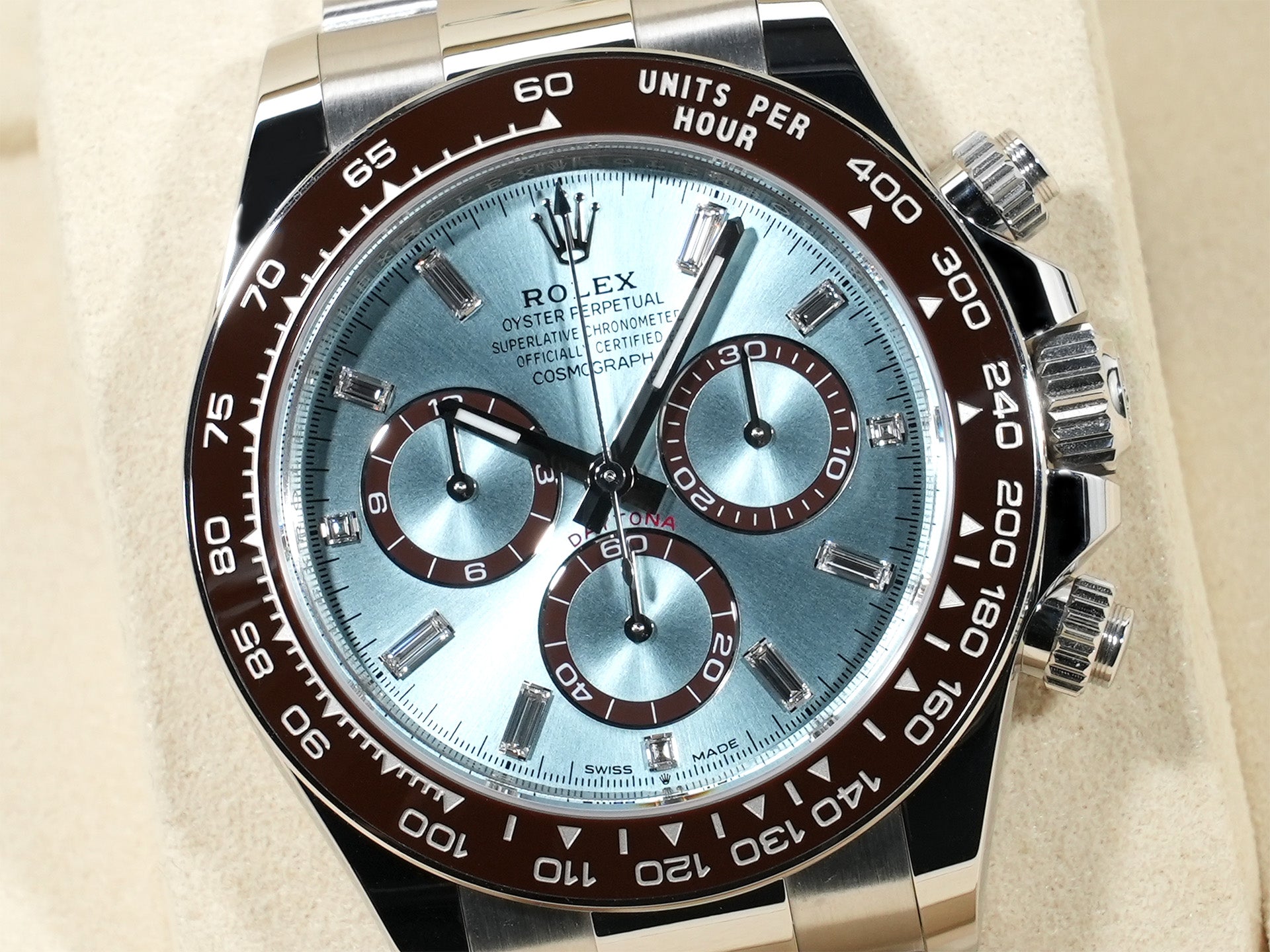 ロレックス デイトナ Ref.126506A プラチナ アイスブルーx11Pダイヤ文字盤 未使用 zp89jvuq