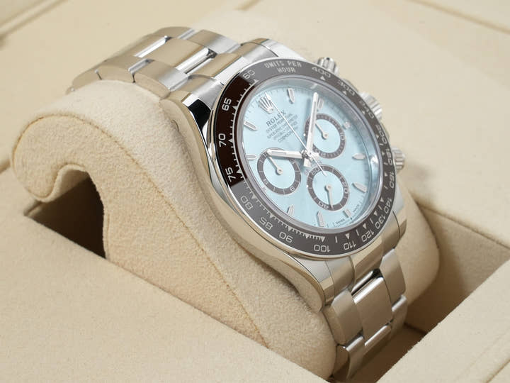 ロレックス デイトナ Ref.126506 プラチナ アイスブルー文字盤 未使用 d5tsnguw