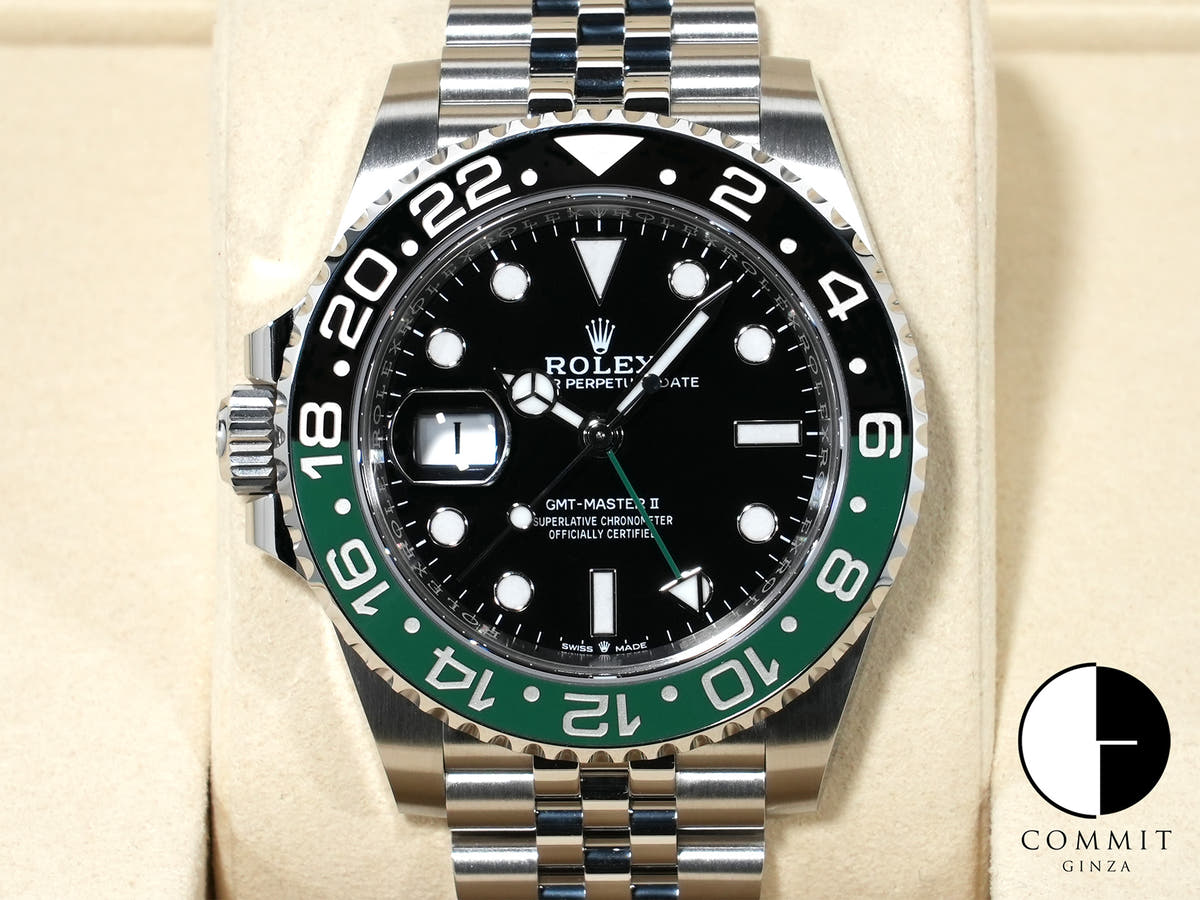 Rolex GMT-Master II Ref. 126720VTNR Stainless Steel with Black Dial and Jubilee Bracelet, Unused (byj8s3uh)