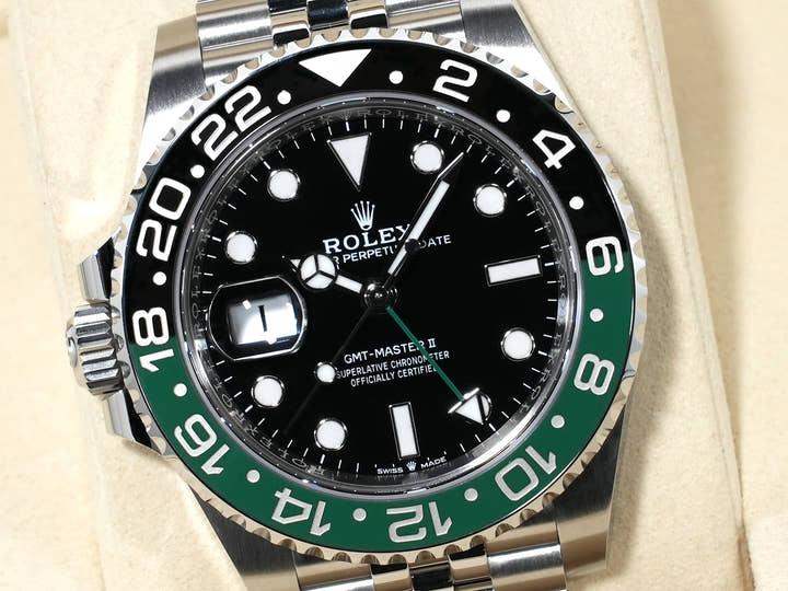 Rolex GMT-Master II Ref. 126720VTNR Stainless Steel with Black Dial and Jubilee Bracelet, Unused (byj8s3uh)