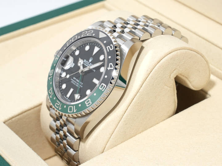 Rolex GMT-Master II Ref. 126720VTNR Stainless Steel with Black Dial and Jubilee Bracelet, Unused (byj8s3uh)