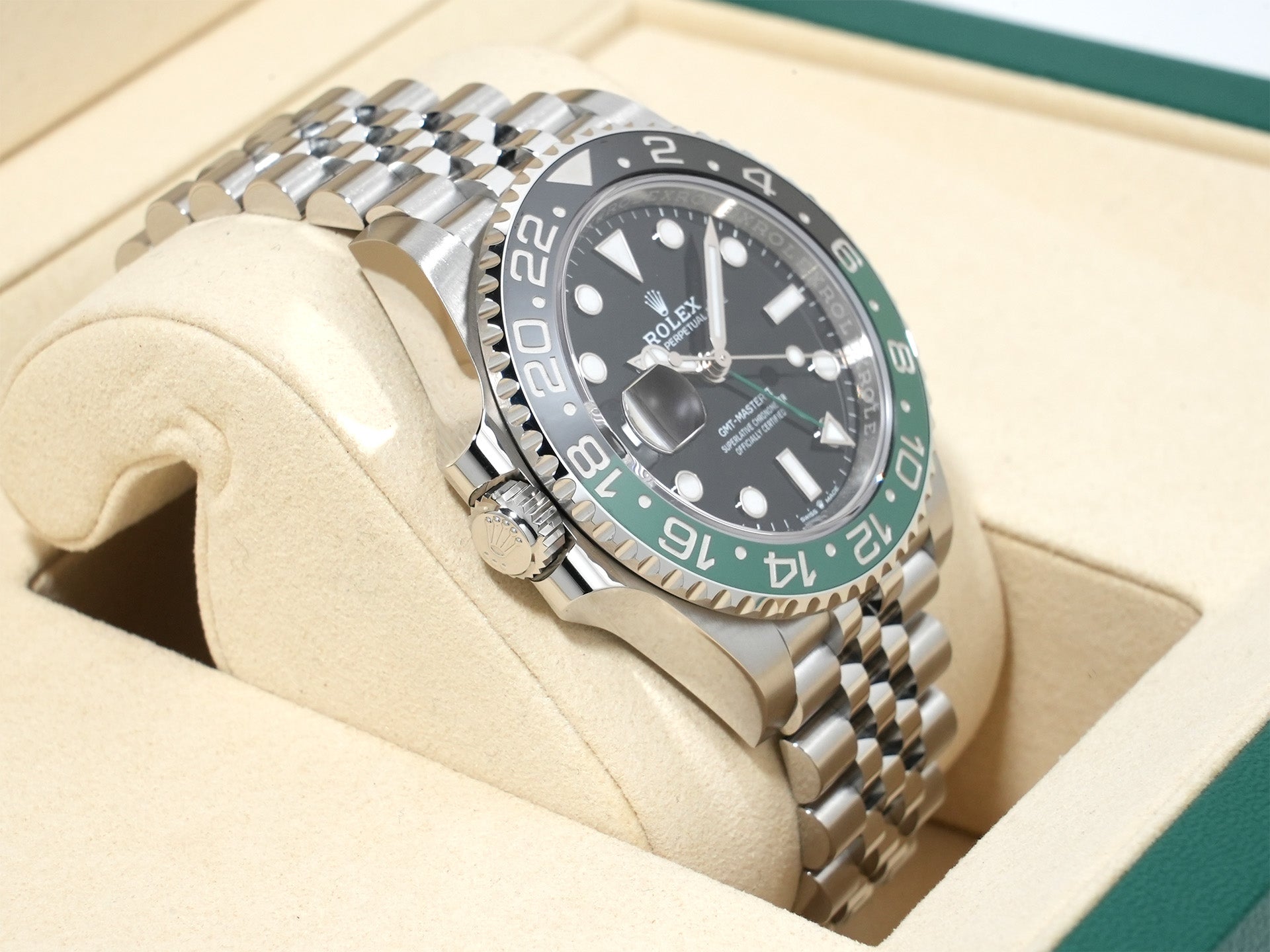Rolex GMT-Master II Ref. 126720VTNR Stainless Steel with Black Dial and Jubilee Bracelet, Unused (byj8s3uh)
