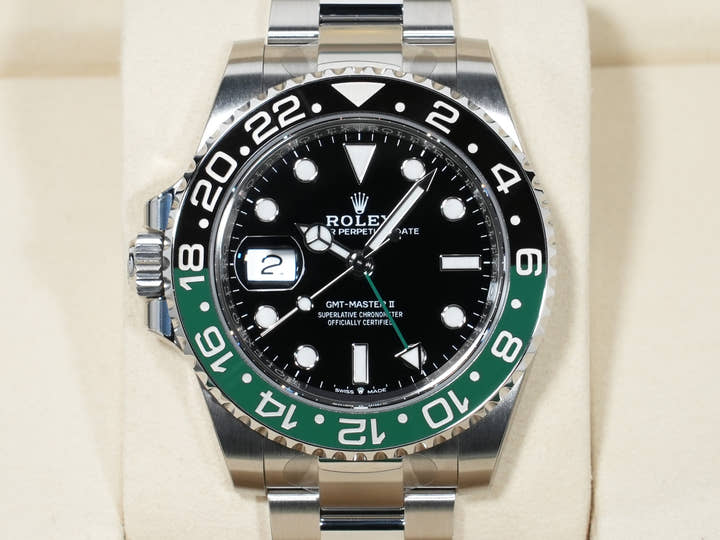 ロレックス GMTマスターII Ref.126720VTNR ステンレススチール ブラック文字盤 オイスターブレスレット 未使用 gkcfihgt