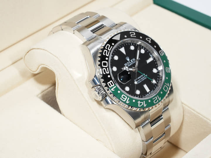 ロレックス GMTマスターII Ref.126720VTNR ステンレススチール ブラック文字盤 オイスターブレスレット 未使用 gkcfihgt