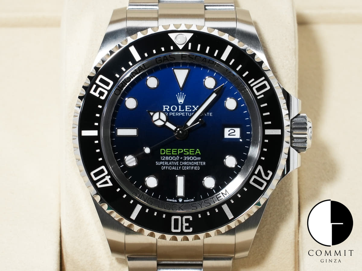 ロレックス シードゥエラー ディープシー Ref.136660 ステンレススチール D-BLUE文字盤 未使用 6zioece7