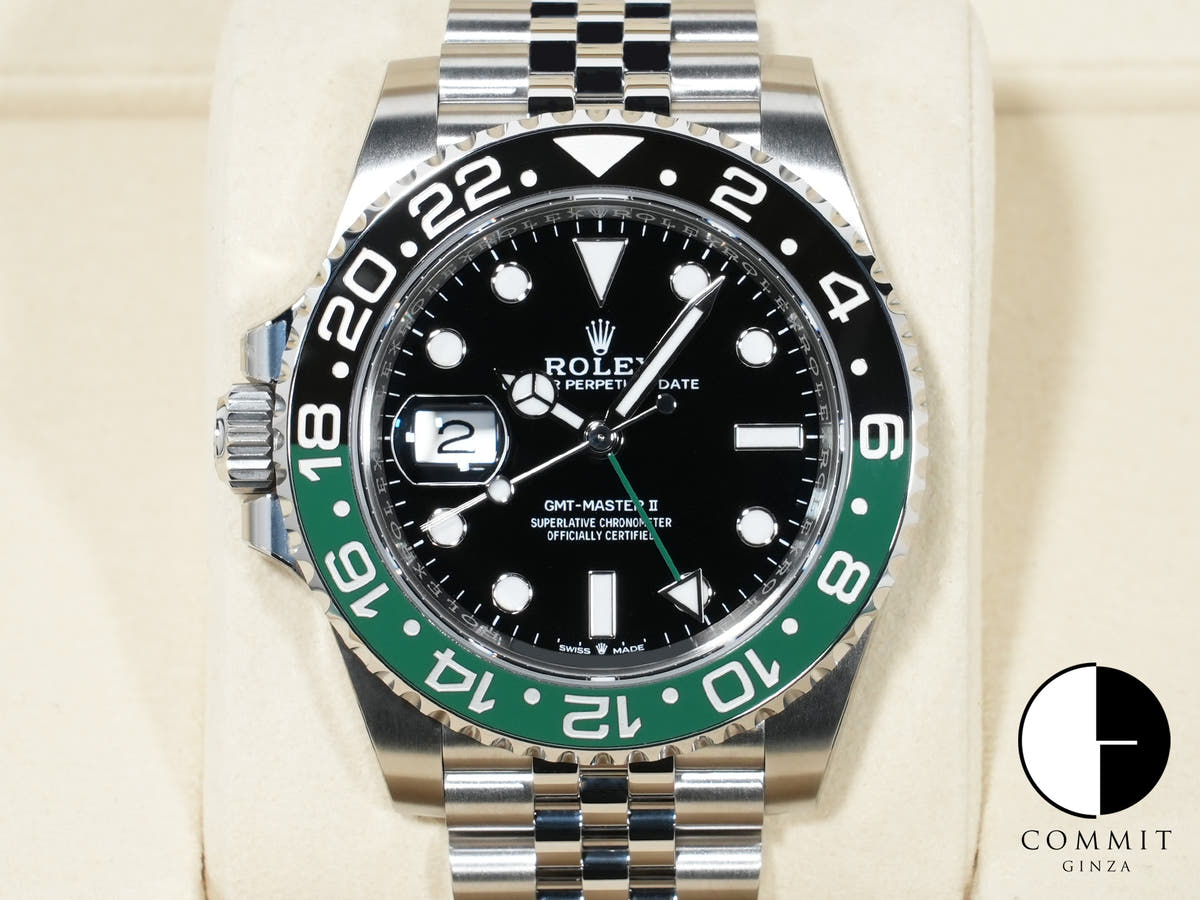 Rolex GMT-Master II Ref. 126720VTNR Stainless Steel with Black Dial and Jubilee Bracelet, Unused (q9g6paad)