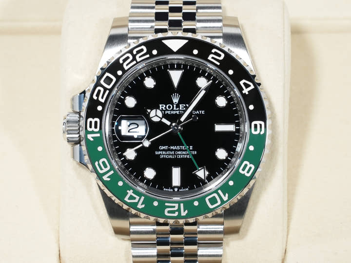 Rolex GMT-Master II Ref. 126720VTNR Stainless Steel with Black Dial and Jubilee Bracelet, Unused (q9g6paad)