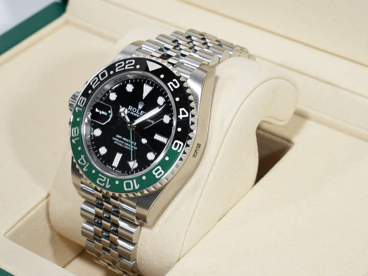 Rolex GMT-Master II Ref. 126720VTNR Stainless Steel with Black Dial and Jubilee Bracelet, Unused (q9g6paad)