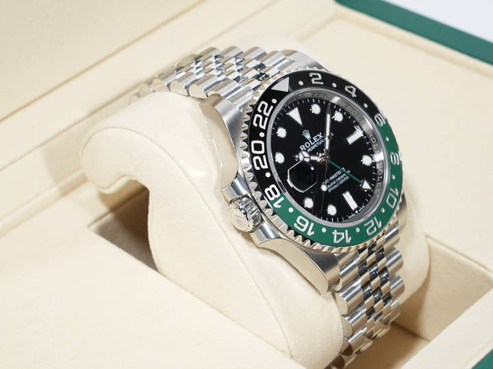 Rolex GMT-Master II Ref. 126720VTNR Stainless Steel with Black Dial and Jubilee Bracelet, Unused (q9g6paad)