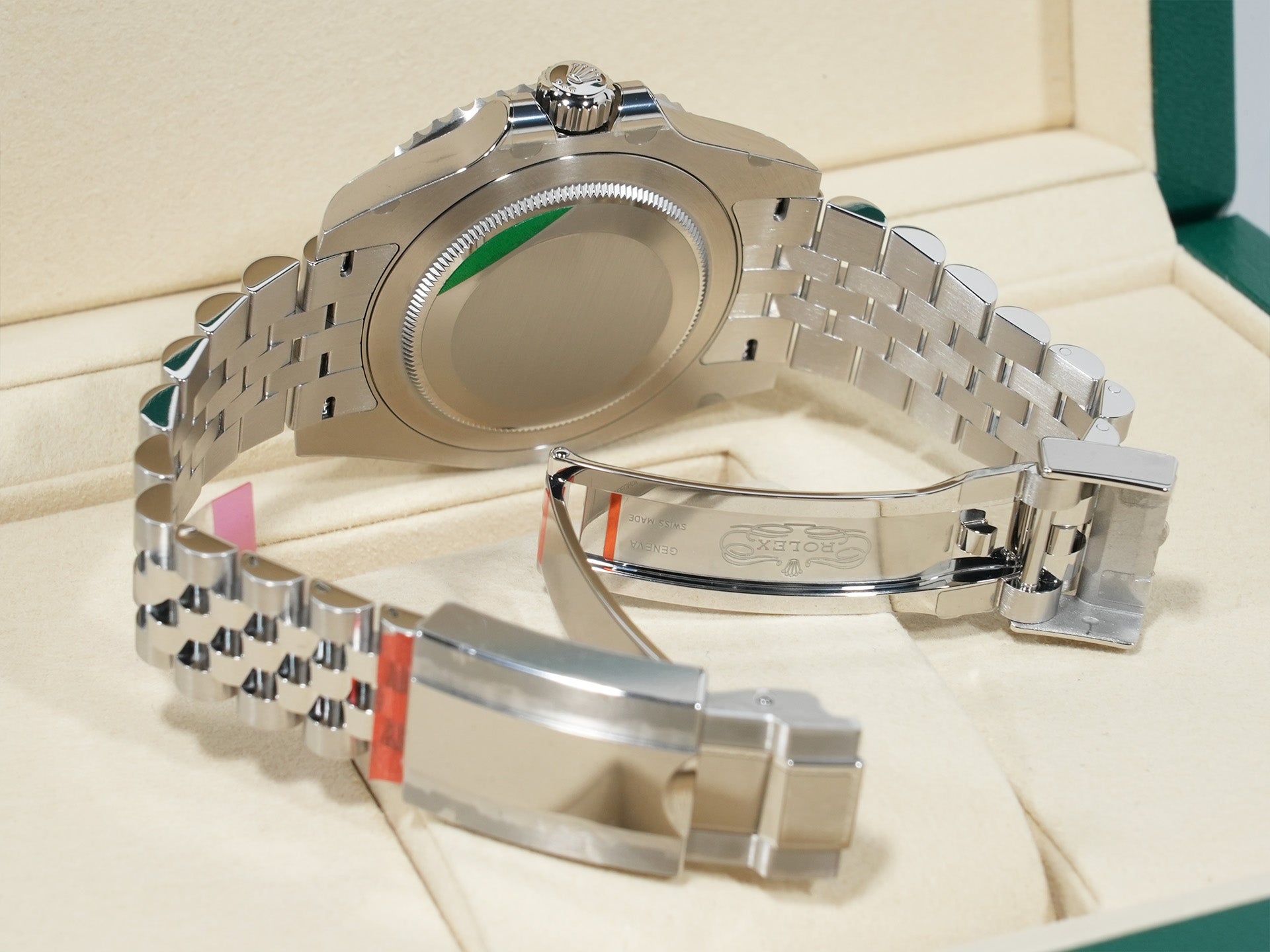 Rolex GMT-Master II Ref. 126720VTNR Stainless Steel with Black Dial and Jubilee Bracelet, Unused (q9g6paad)