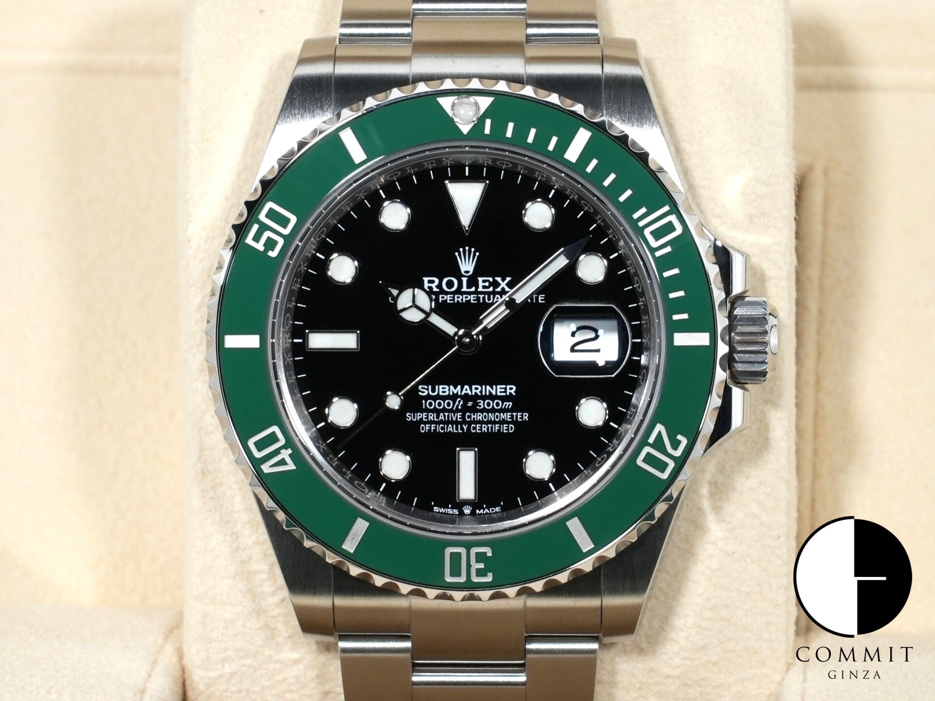 ロレックス サブマリーナー デイト Ref.126610LV ステンレススチール ブラック文字盤 美品 zjaypx4r