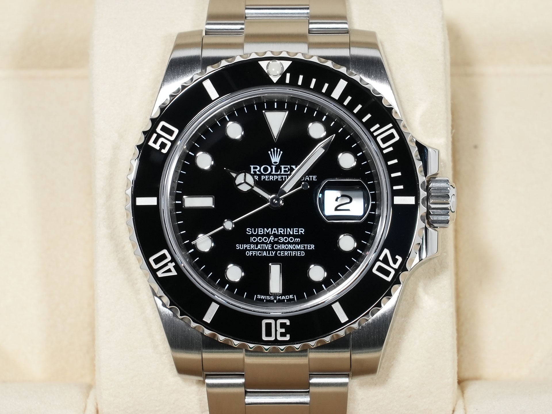 ロレックス サブマリーナー デイト Ref.116610LN ステンレススチール ブラック文字盤 美品 espgsfnx