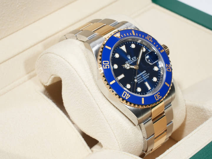 ロレックス サブマリーナー デイト Ref.126613LB ステンレススチール/イエローゴールド ブルー文字盤 美品 dczmnkoj