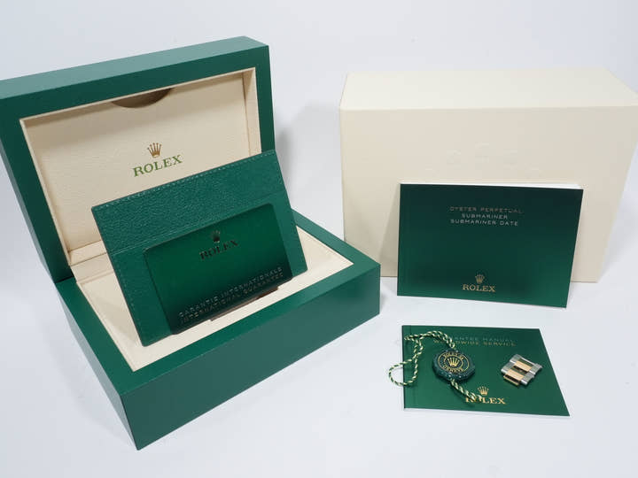 ロレックス サブマリーナー デイト Ref.126613LB ステンレススチール/イエローゴールド ブルー文字盤 美品 dczmnkoj