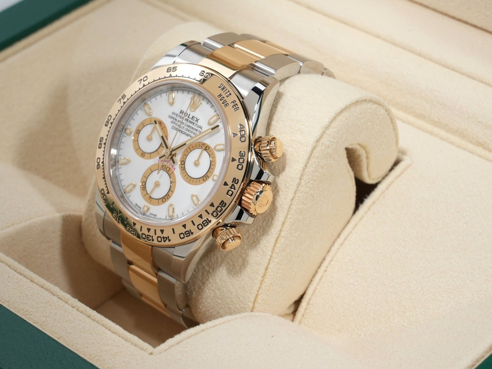 ロレックス デイトナ Ref.116503 ステンレススチール/イエローゴールド ホワイト文字盤 美品 3xdyuyvj