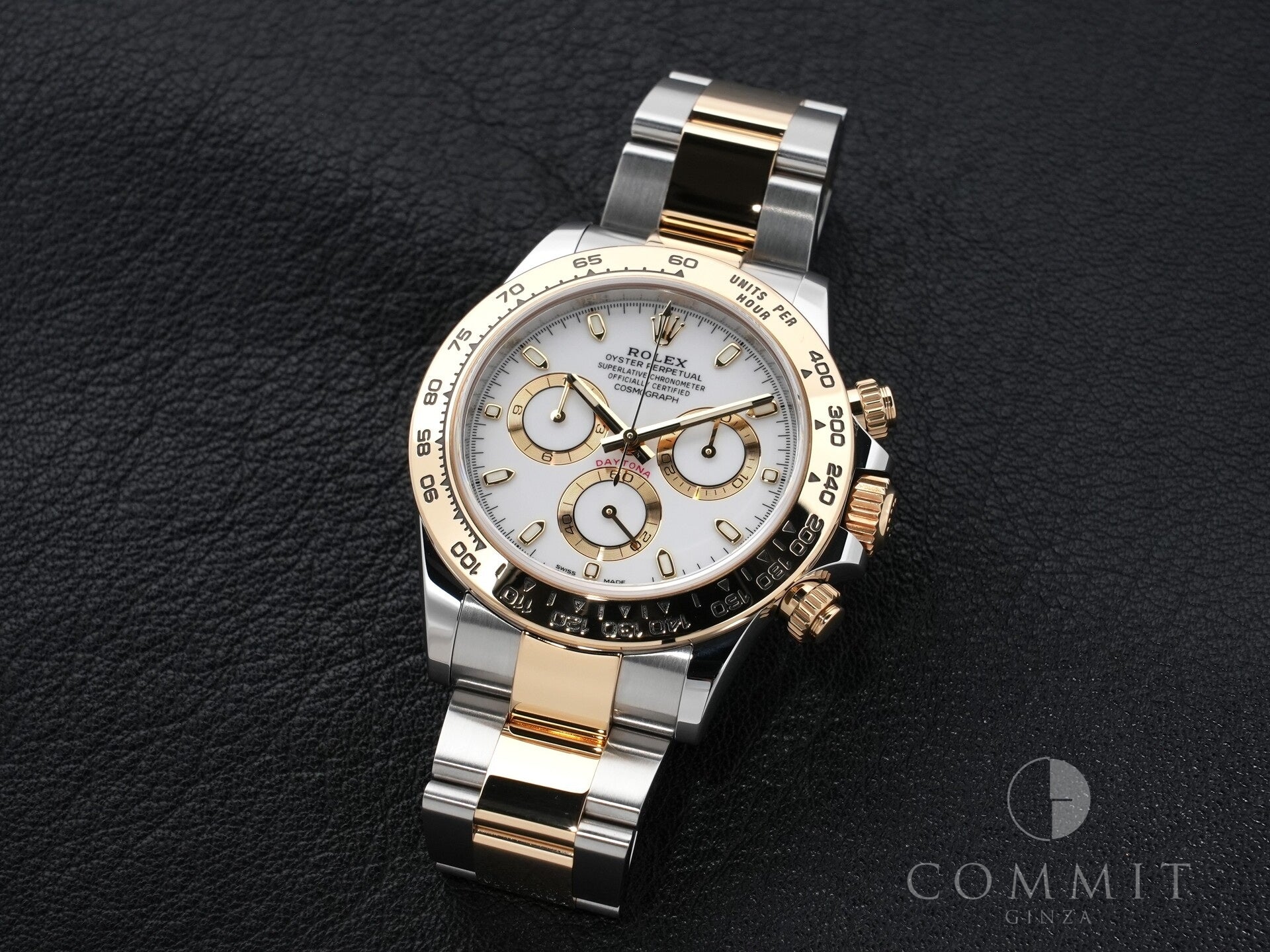 ロレックス デイトナ Ref.116503 ステンレススチール/イエローゴールド ホワイト文字盤 美品 3xdyuyvj