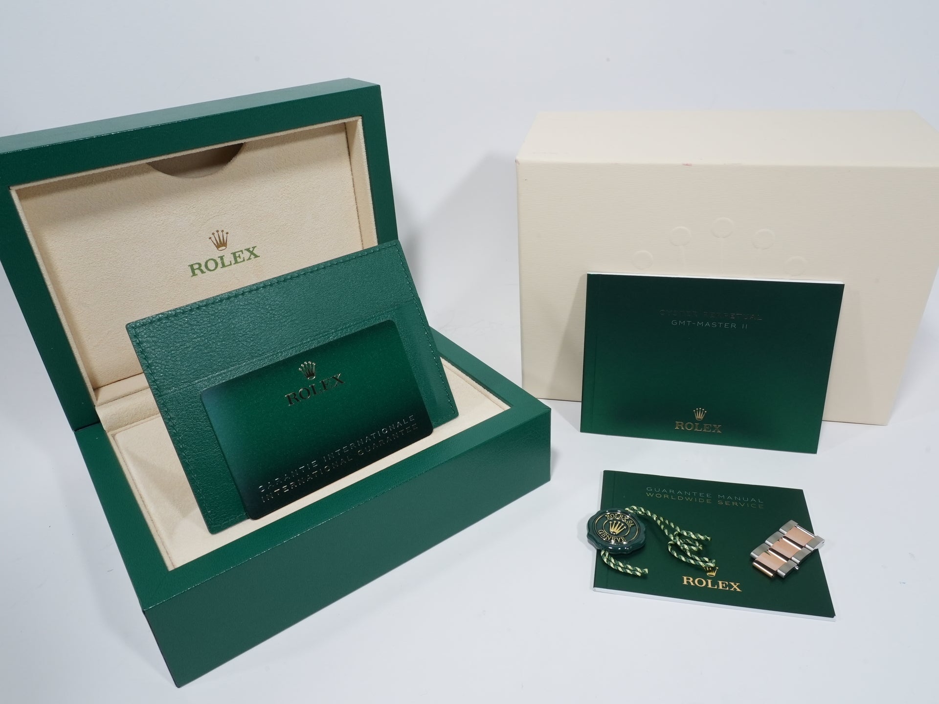 ロレックス GMTマスターII Ref.126711CHNR ステンレススチール/エバーローズゴールド ブラック文字盤 オイスターブレスレット 美中古 i33gkcka