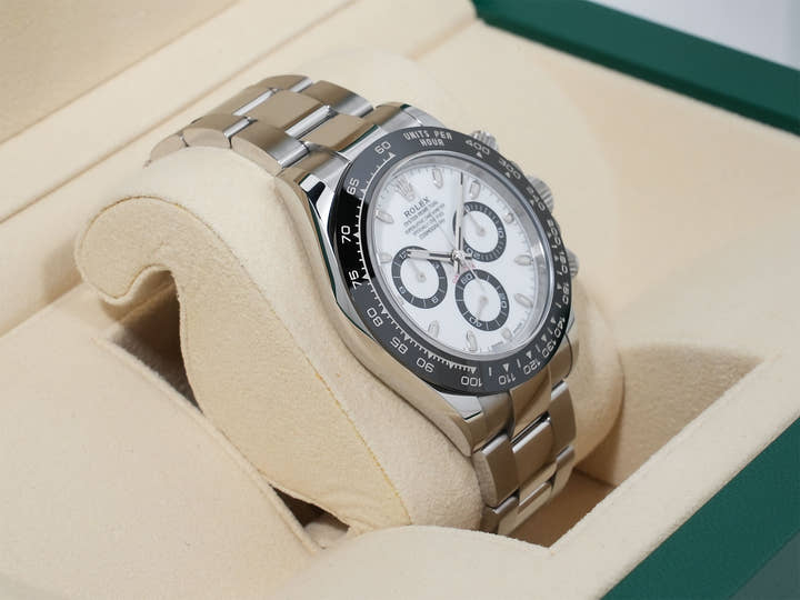 ロレックス デイトナ Ref.116500LN ステンレススチール ホワイト文字盤 美中古 sd7rucdd