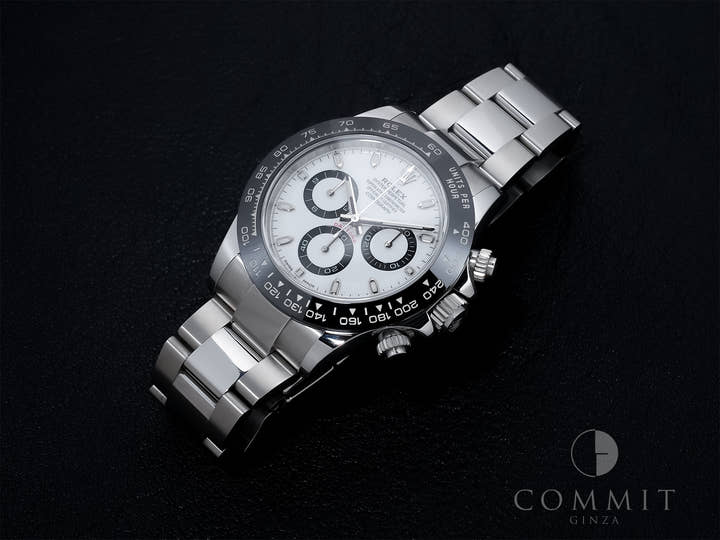 ロレックス デイトナ Ref.116500LN ステンレススチール ホワイト文字盤 美中古 sd7rucdd