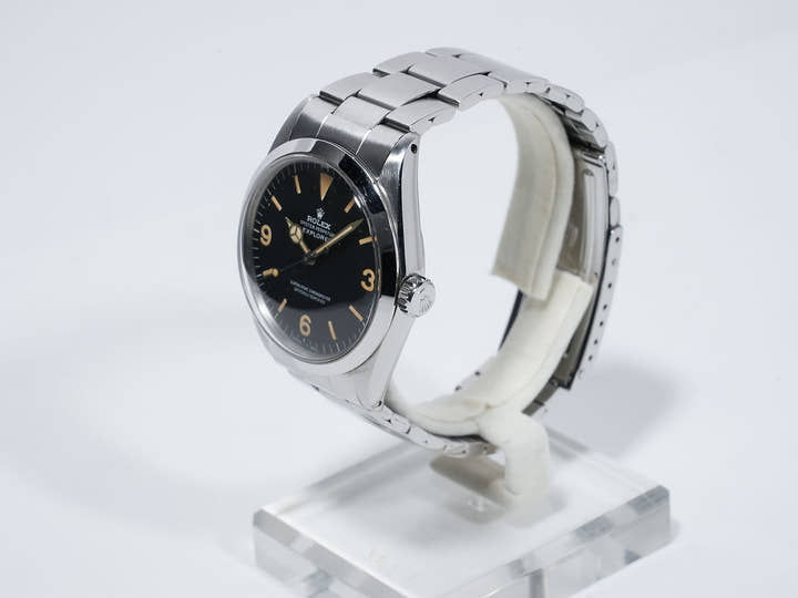 Rolex Explorer I Ref. 1016 Stainless Steel Black Dial Pre-owned 8h4merhz