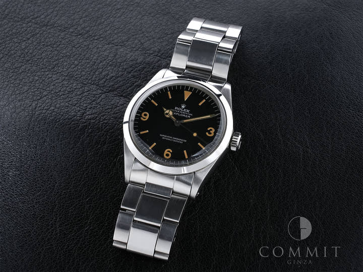 Rolex Explorer I Ref. 1016 Stainless Steel Black Dial Pre-owned 8h4merhz
