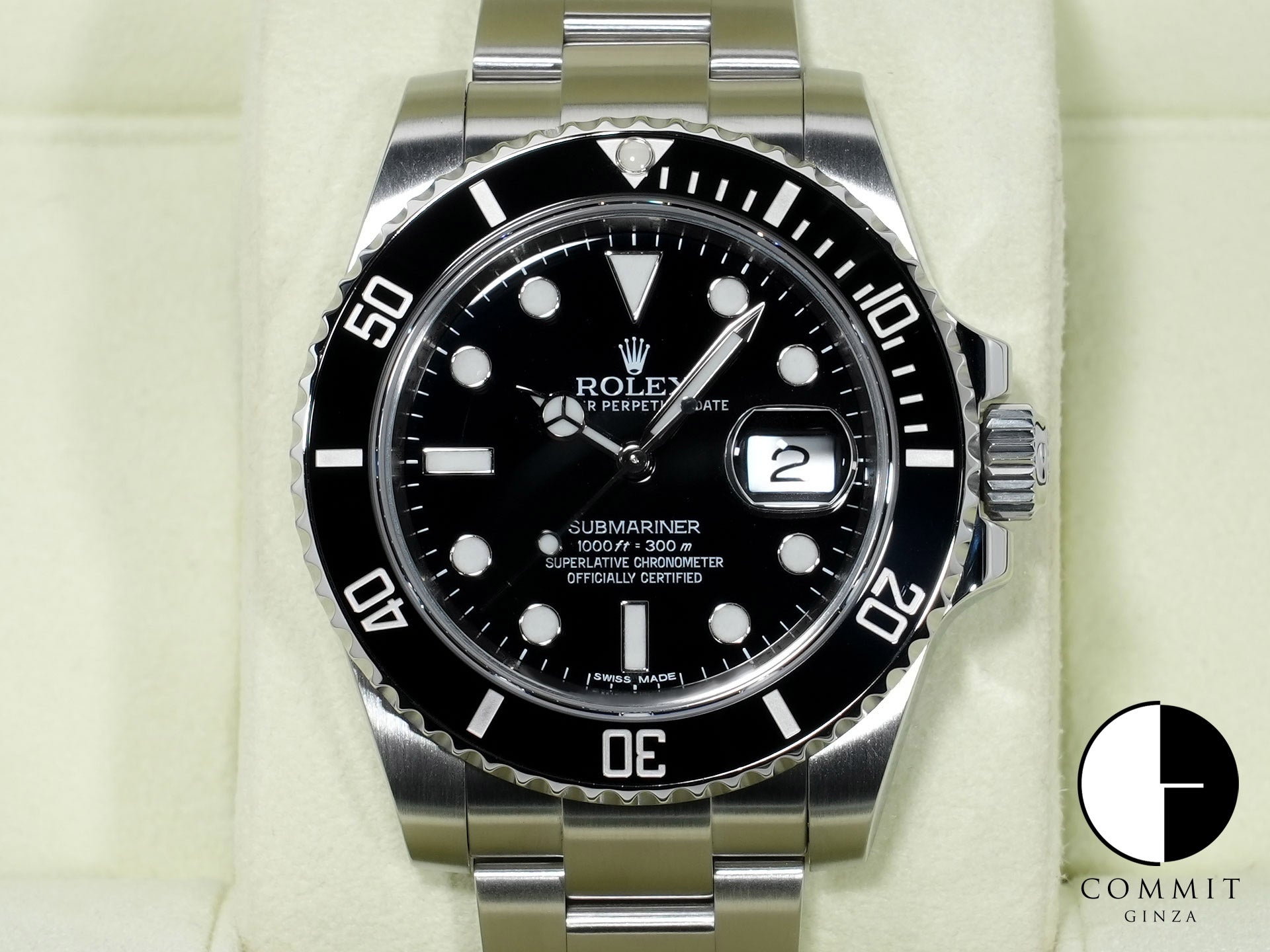 ロレックス サブマリーナー デイト Ref.116610LN ステンレススチール ブラック文字盤 中古 vgiixt7n