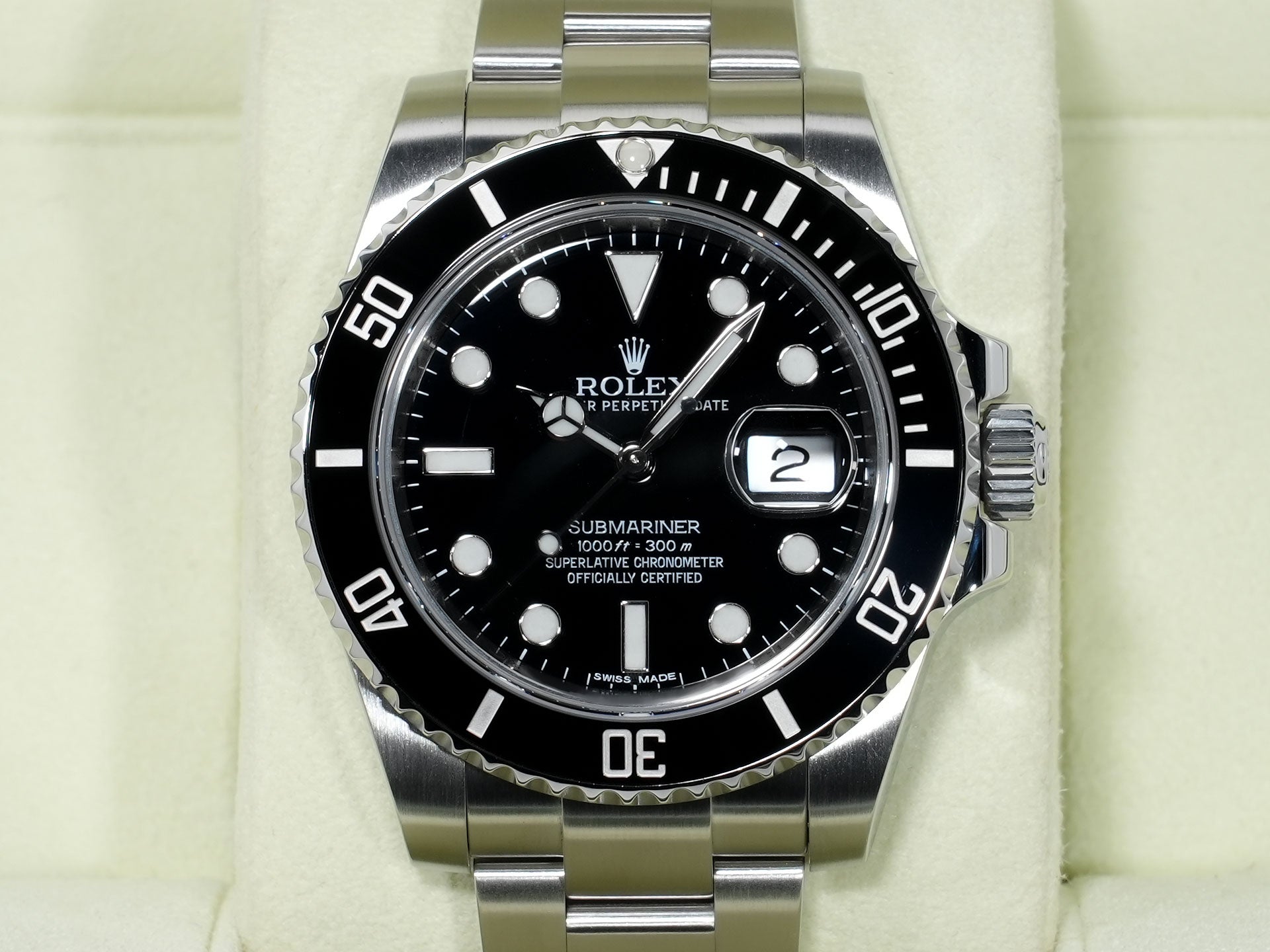 ロレックス サブマリーナー デイト Ref.116610LN ステンレススチール ブラック文字盤 中古 vgiixt7n