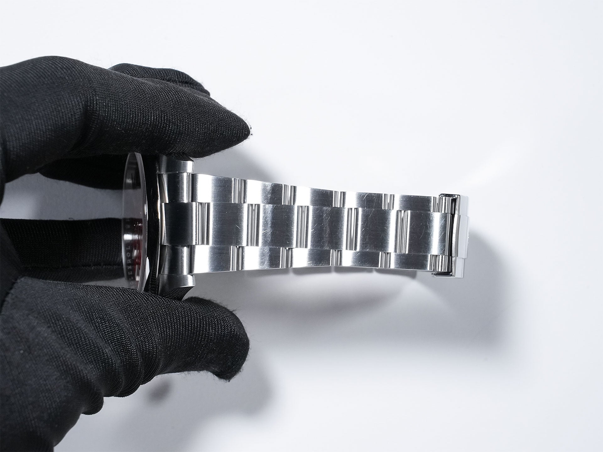 ロレックス オイスターパーペチュアル41 Ref.124300 ステンレススチール コーラルレッド文字盤 中古 rcbtv744