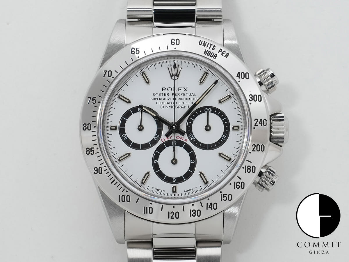 Rolex Daytona El Primero Ref. 16520 Stainless Steel White Dial Pre-owned 3b5kmyr5