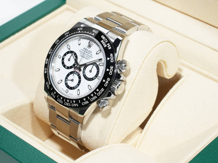 ロレックス デイトナ Ref.116500LN ステンレススチール ホワイト文字盤 未使用 8rab9ynz