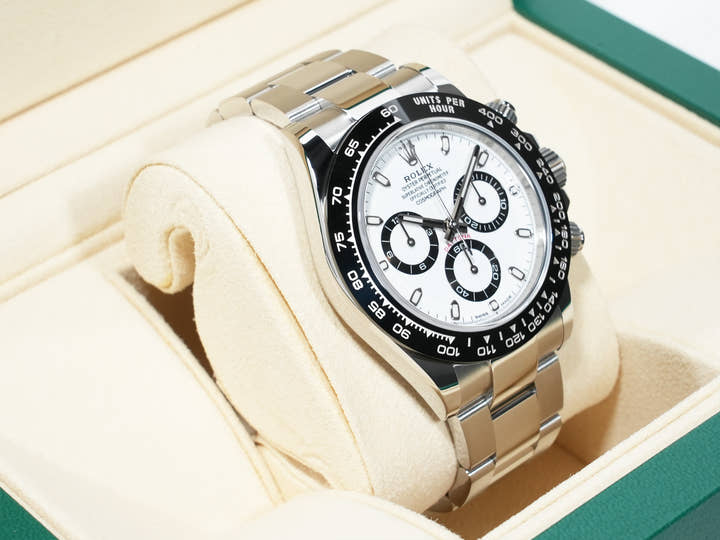 ロレックス デイトナ Ref.116500LN ステンレススチール ホワイト文字盤 未使用 8rab9ynz