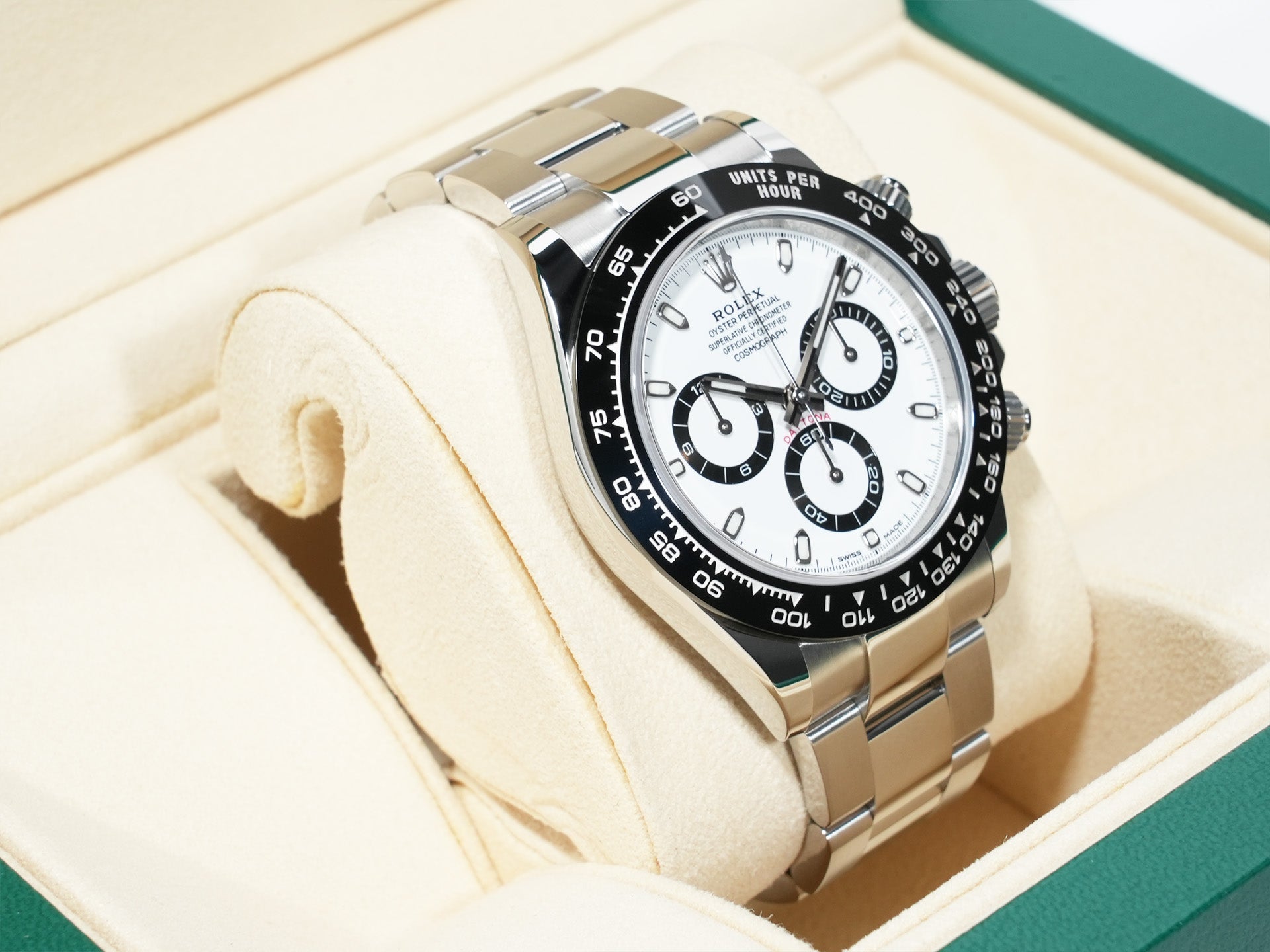 ロレックス デイトナ Ref.116500LN ステンレススチール ホワイト文字盤 未使用 8rab9ynz