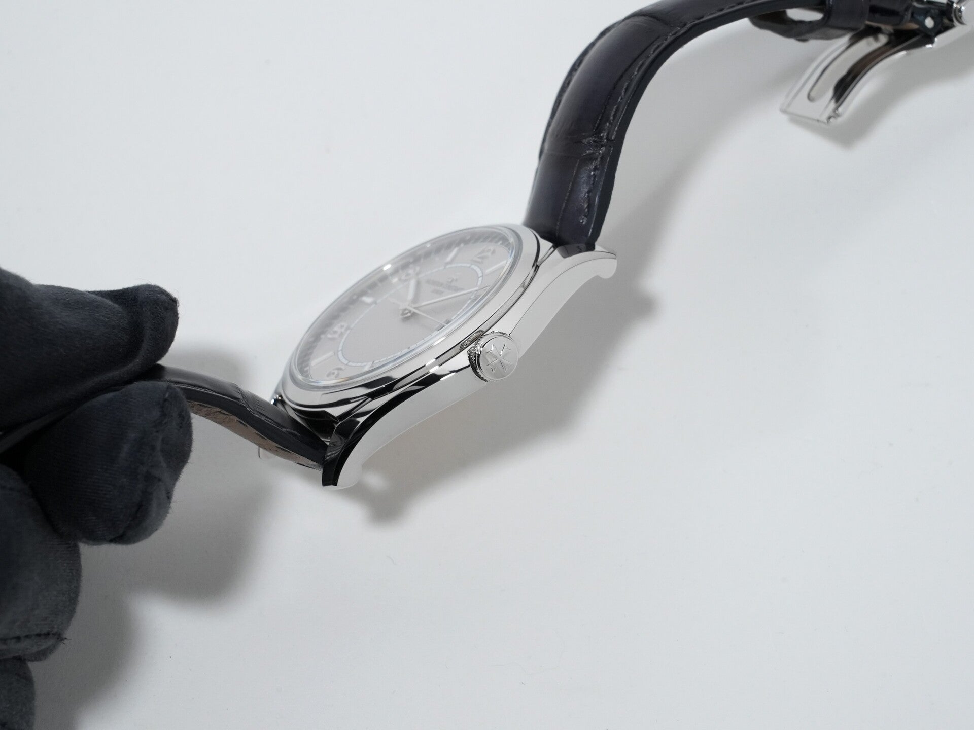 ヴァシュロンコンスタンタン フィフティーシックス オートマティック Ref.4600E/000A-B442 ステンレススチール グレー文字盤 極美品 g9qkd8jd