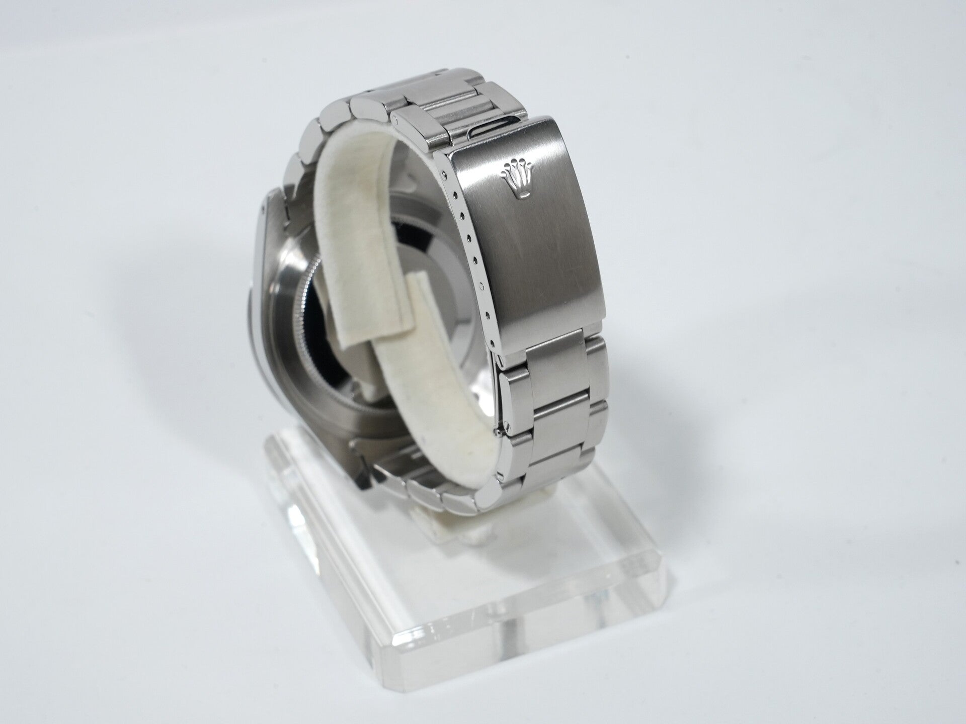 ロレックス エクスプローラーII Ref.16570 ステンレススチール ブラック文字盤 オイスターブレスレット 美中古 fucf549r