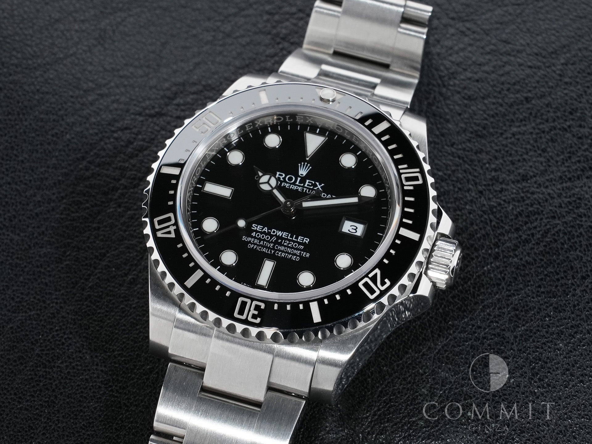 ロレックス シードゥエラー 4000 Ref.116600 ステンレススチール ブラック文字盤 中古 vcmsv66i