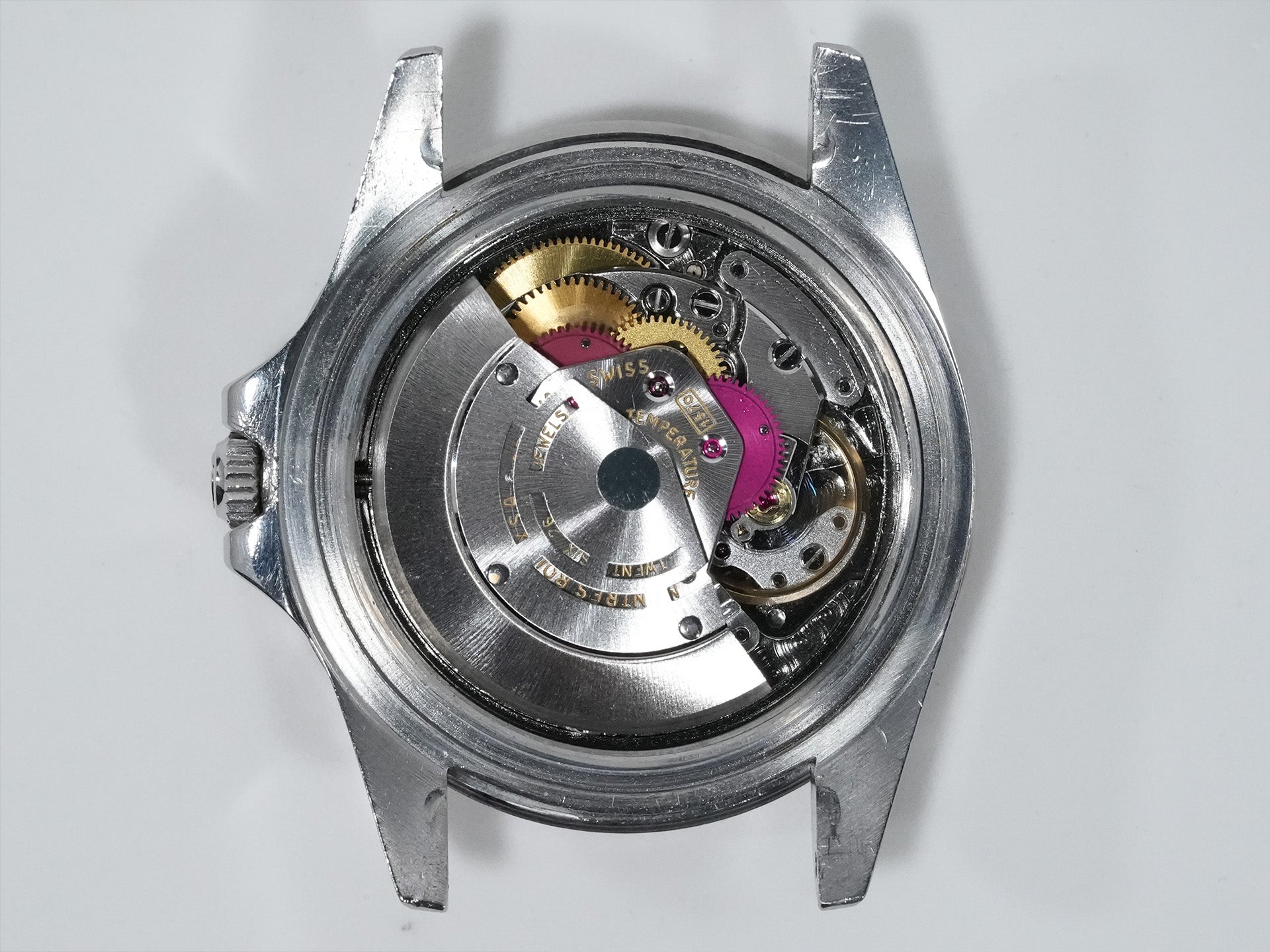 ロレックス GMTマスター Ref.1675 ステンレススチール ブラック文字盤 オイスターブレスレット 中古 kwnjg8zj