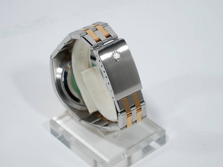 ロレックス デイトジャスト オイスタークォーツ Ref.17013 ステンレススチール/イエローゴールド シャンパン文字盤 オイスターブレスレット 中古 pan5vc7j