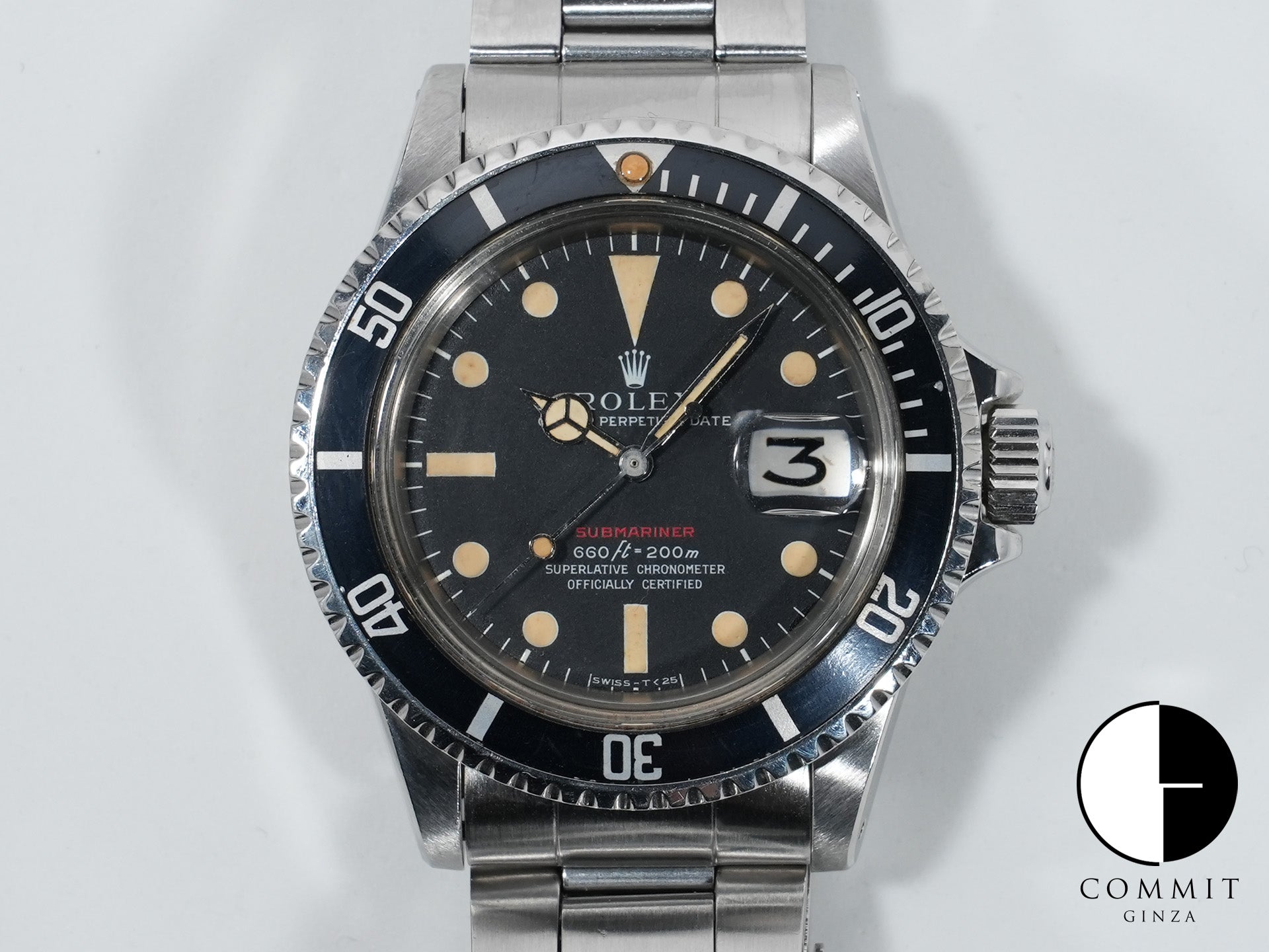 Rolex Submariner Date Ref. 1680 Stainless Steel Black Dial Pre-owned nvhz753k