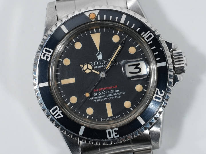 Rolex Submariner Date Ref. 1680 Stainless Steel Black Dial Pre-owned nvhz753k