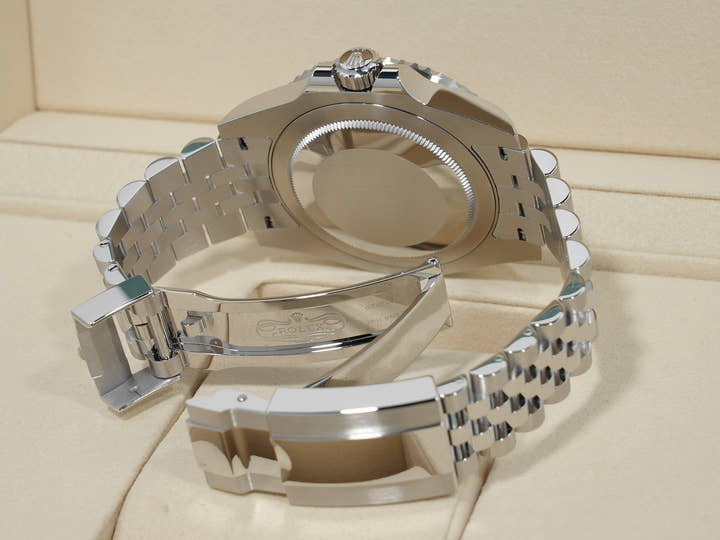 ロレックス GMTマスターII Ref.126710BLNR ステンレススチール ブラック文字盤 ジュビリーブレスレット 未使用 w3q6ddir