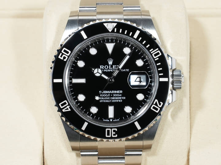 ロレックス サブマリーナー デイト Ref.126610LN ステンレススチール ブラック文字盤 未使用 5pfbt8nk