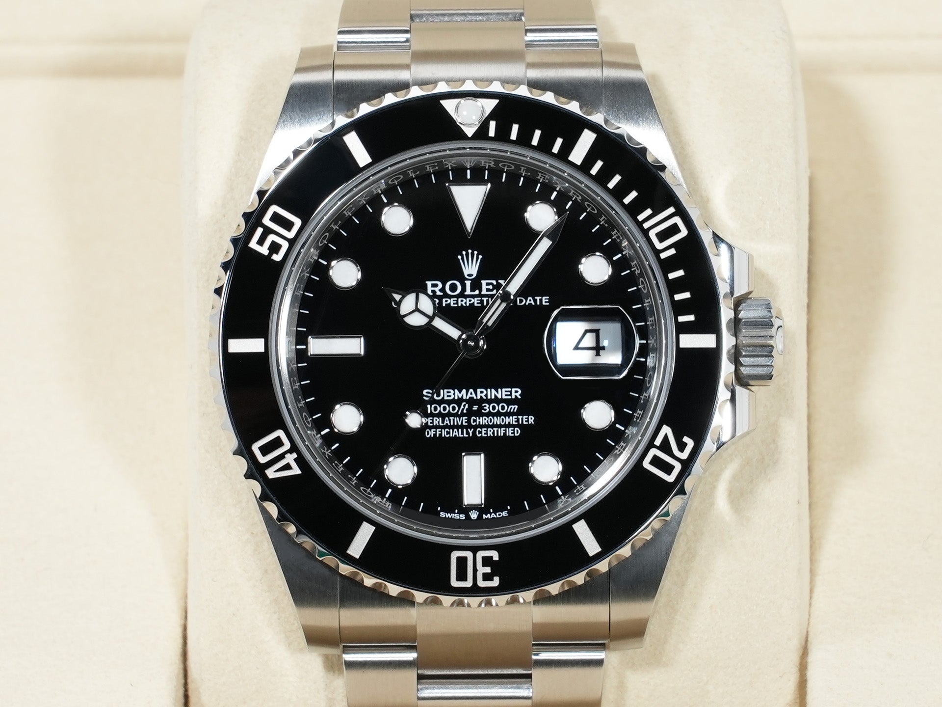 ロレックス サブマリーナー デイト Ref.126610LN ステンレススチール ブラック文字盤 未使用 5pfbt8nk